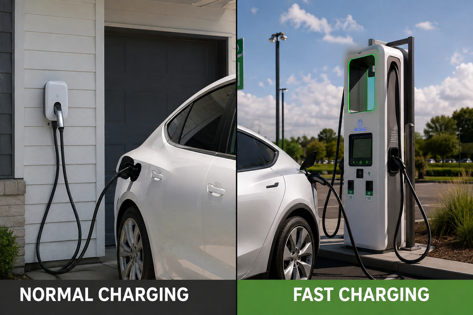 Fast Charging vs Normal Charging for Electric Cars